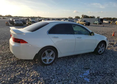 2004 Acura Tsx z USA, uszkodzony, nr VIN JH4CL96884C045762